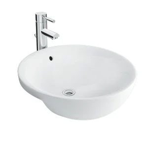 Chậu Rửa Mặt  Inax AL-333V  Bán Âm Men Chống Bám Bẩn
