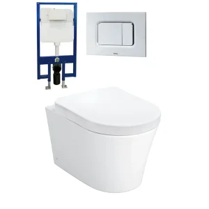 Bồn Cầu Treo Tường TOTO CW553-WH172A-TC384CVK-MB170P#SS