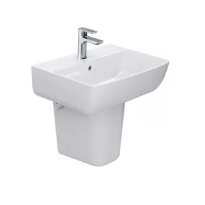 Lavabo Inax L-312V/L-298VC Treo Tường Chân Lửng Men Thường