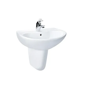 Chậu Lavabo TOTO LHT240CS Treo Tường Chân Lửng