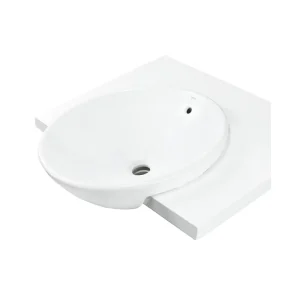 Chậu Lavabo TOTO LT533R#XW Đặt Bán Âm Men Chống Bám Bẩn