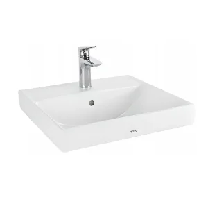 Chậu  Lavabo TOTO LT710CSR#XW Đặt Bàn Men Chống Bám Bẩn