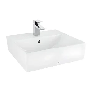 Chậu Lavabo TOTO LT710CTR#XW  Đặt Bàn Men Chống Bám Bẩn