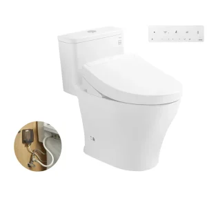 Bồn Cầu 1 Khối TOTO MS857DW25 Nắp Rửa Điện Tử