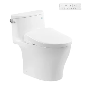 Bồn Cầu 1 Khối TOTO MS887CRW23 Nắp Rửa Điện Tử Giấu Dây