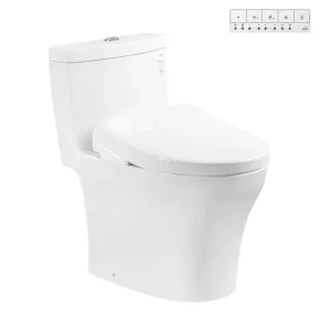 Bồn Cầu 1 Khối TOTO MS889CDRW23 Nắp Điện Tử