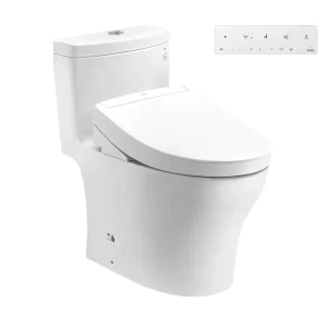 Bồn Cầu 1 Khối TOTO MS889CDRW25#XW Nắp Rửa Điện Tử